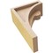 Ekena Millwork 3"W x 6"D x 9"H Classic Viola Rough Cedar Woodgrain TimberThane Corbel, Primed Tan CORUR03X06X09VIORCPR - alternate 4